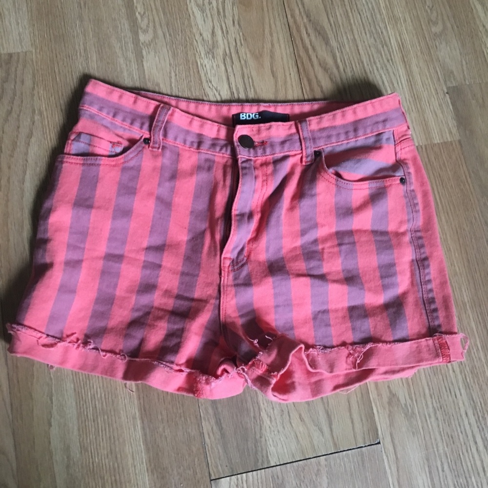 High waisted shorts